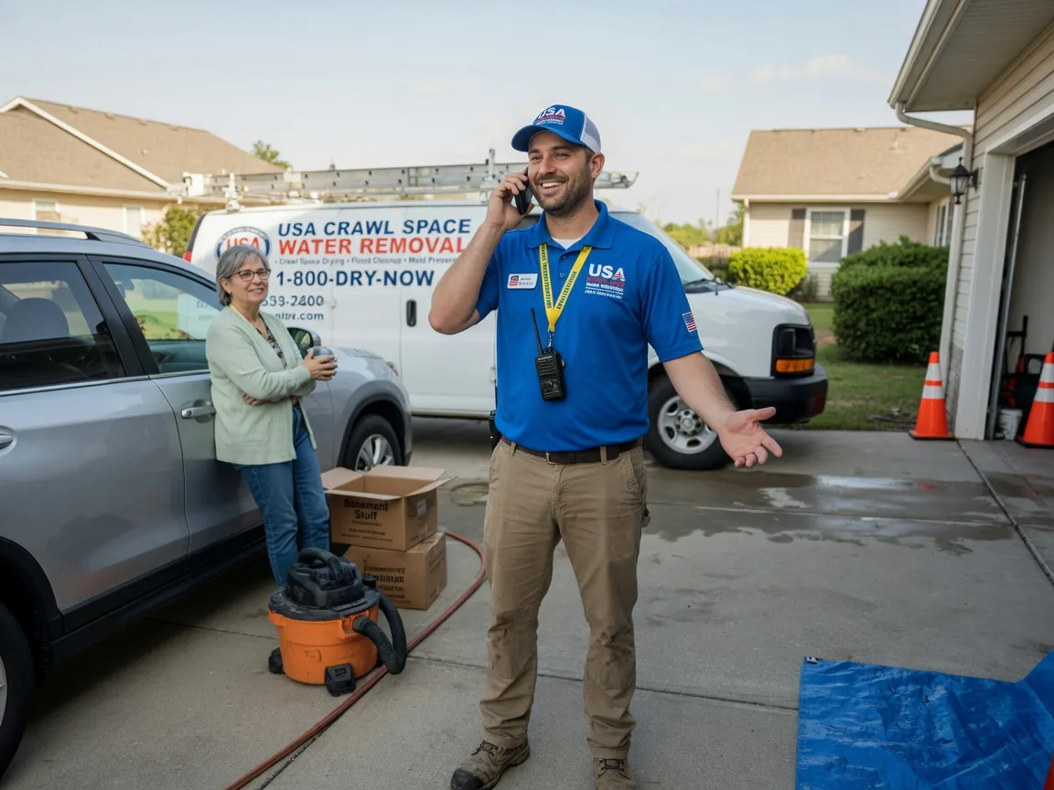 Crawl Space Water Removal Wister, OK FAQs